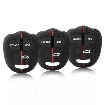 Для Mitsubishi Lancer EX Evolution Grandis Outlander Triton Pajero ASX 2/3 кнопки силиконовый чехол для автомобильного ключа аксессуары чёрный