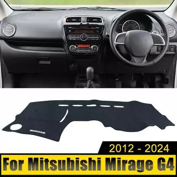 Для Mitsubishi Mirage G4 2012-2019 2020 2024 2024 2024 2024 Автомобильный чехол на приборную панель, защитный коврик от солнца, анти-УФ-излучения