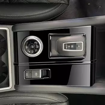 Для Mitsubishi Outlander 2024 2024 Аксессуары для интерьера Центральная консоль Панель передач ABS Автомобильная наклейка Декоративная и защитная For OUTLANDER 2023&LHD