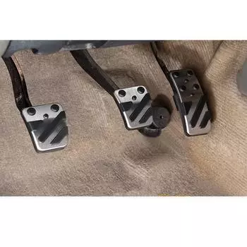 Для Mitsubishi Pajero Montero Shogun V80 NS 2007~2024 Педали для автомобиля без сверления Топливный бачок Тормоз Акселератор Аксессуары для интерьера