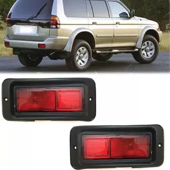 Для Mitsubishi Pajero MONTERO Sport 1999-2008 автомобильный задний фонарь, противотуманный фонарь, автомобильные аксессуары, задний бампер, отражатель света