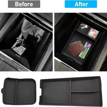 Для модели SX 2025 2025 2025 Центральная консоль Нижний лоток Подлокотник Ящик Подкладка Задний ряд сидений Подкладка для хранения Подкладка для ящика для хранения