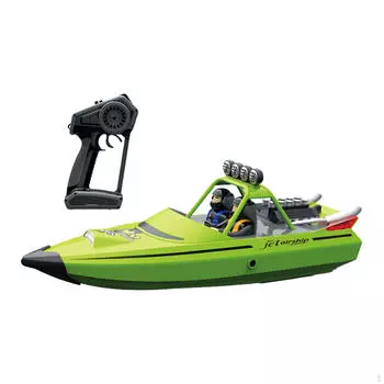 для молодых и старых: Дистанционно управляемая лодка с высокой скоростью Green Single Battery