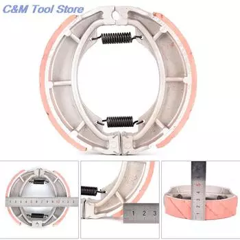 для мопеда скутера GY6 50-150 куб. см C029-073 универсальные задние барабанные тормозные колодки 1 шт CHINA
