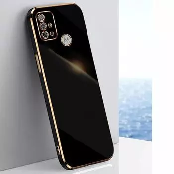 Для Moto G30 G20 G10 чехол с роскошным покрытием, мягкий чехол с прямым краем Motorola Moto G60 G50 5G G8 E20 E7 G9, противоударные чехлы для камеры Moto G9 Power вино красного