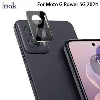 Для Moto G Power 5G 2024 Glass IMAK High Definition Glass Lens Film Black Version Moto G Power 5G 2024
