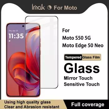 Для Moto S50 5G / Moto Edge 50 Neo 5G стекло IMAK полное покрытие закаленное стекло пленка Pro+ серии Moto S50 5G