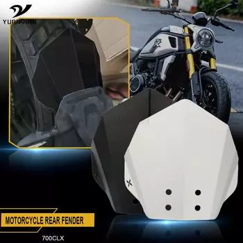 Для мотоцикла CFMOTO 700CLX, заднее крыло, переднее крыло 700CL-X, модернизация, защита от брызг, грязевая плитка, перегородка для воды, ABS 700