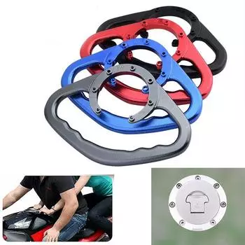 Для мотоцикла HONDA CB400 CBR1000RR CBR 1000RR 600 RR пассажирские поручни для рук Поручень для бака Подлокотник для топливного бака 7 отверстий чёрный