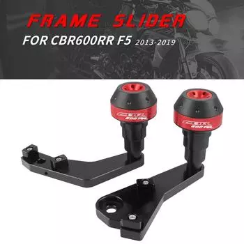 Для мотоцикла HONDA CBR600RR CBR 600 RR CBR 600RR 2009-2017 CNC крышка двигателя рама слайдер обтекатель защита Crash Pad Protector