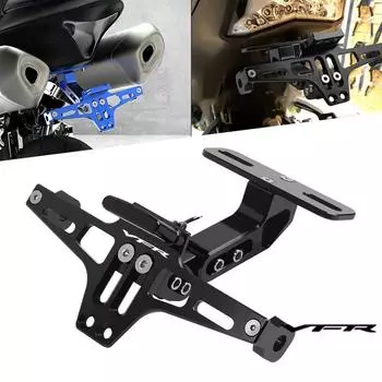 Для мотоцикла HONDA VFR 800 1200x VFR750 VFR800X VFR800F регулируемый задний держатель номерного знака светодиодный фонарь