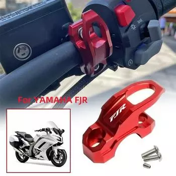 Для мотоцикла YAMAHA FJR 1300 FJR1300 FJR1200 2006-2025 CNC кронштейн главного тормозного цилиндра сумка багажный зажим держатель крючок для шлема чёрный