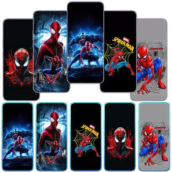 для Motorola Moto Edge 40 30 neo G54 G24 G84 iPhone 15 14 Xiaomi Redmi Note 13 12 11 Pro Samsung Galaxy A54 Spider Marvel Man SpiderMan Hot Phone Case for iPhone (6)(6s) болюс