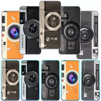 для Motorola Moto Edge 40 30 neo G54 G24 G84 iPhone 15 14 Xiaomi Redmi Note 13 12 8 Pro Samsung Galaxy A34 A54 ретро камера винтажный узор чехол для телефона