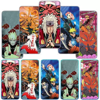 для Motorola Moto Edge 40 30 neo G54 G24 G84 iPhone 15 14 Xiaomi Redmi Note 13 12 11 Pro Samsung Galaxy A34 A54 чехол с японским аниме Jiraiya Sasuke Itachi