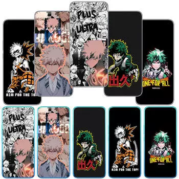 для Motorola Moto Edge 40 30 neo G54 G24 G84 iPhone 15 14 Xiaomi Redmi Note 13 12 11 Pro Samsung Galaxy A34 A54 Чехол My Hero Academia Bakugou Katsuki for iPhone 12 аэро