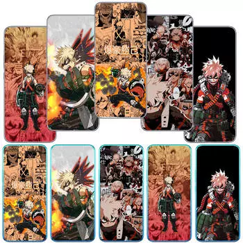 для Motorola Moto Edge 40 30 neo G54 G24 G84 iPhone 15 14 Xiaomi Redmi Note 13 12 11 Pro Samsung Galaxy A54 My Hero Academia Midoriya Izuku милый чехол