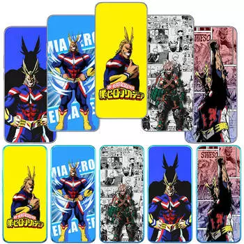 для Motorola Moto Edge 40 30 neo G54 G24 G84 iPhone 15 14 Xiaomi Redmi Note 13 12 11 Pro Samsung Galaxy A54 All Might My Hero Academia BNHA чехол для телефона