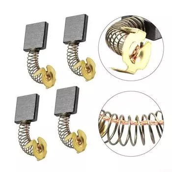 -Для MS1250 MS12501 Щетка двигателя 7x17x17,8 мм, матовая