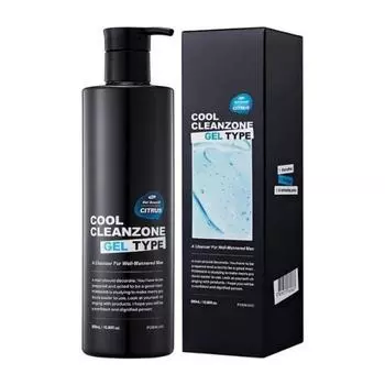 Для мужчин Cool Clean Zone Gel Type Мужское очищающее средство 500 мл