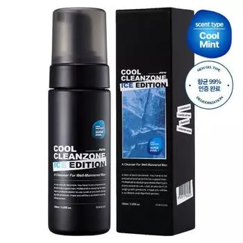 Для мужчин Cool Clean Zone Men s Cleanser Ice Edition 150 мл black cherry
