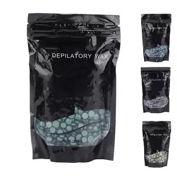 Для мужчин и женщин восковые бобы для удаления волос восковые шарики для депиляции волос для лица, рук, задних ног (100г) 100g Retro Black