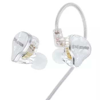 для музыки и HZsound snow Shirayuki Проводные наушники Игровые гибридные наушники Наушники CNC Metal Back Cavity Double N52 Strong Dedicated Double Cable