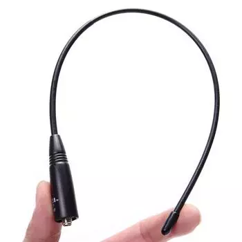 Для NA-771 SMA-мужской двухдиапазонный 144/430 МГц 2,15 дБ 10 Вт антенна HT/сканер чёрный