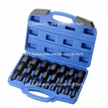 Для набора из 25 предметов британского экстрактора сломанных головок винтов, разрушающего инструмента, ручного комбинированного набора, набора Amazon CHINA