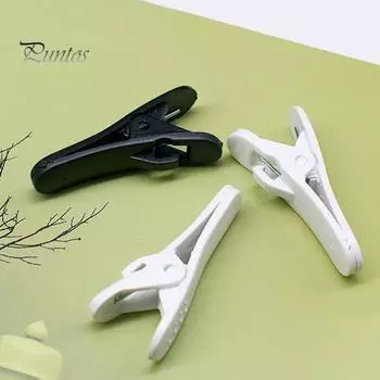 Для наушников 10 шт. мини-портативный вращающийся зажим для кабеля наушников чёрный