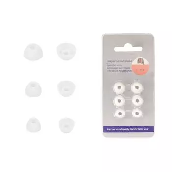 Для наушников Bowers & Wilkin Pi8 Bluetooth, сменные пылезащитные вкладыши, водонепроницаемые, Si W0D9 Black-1set