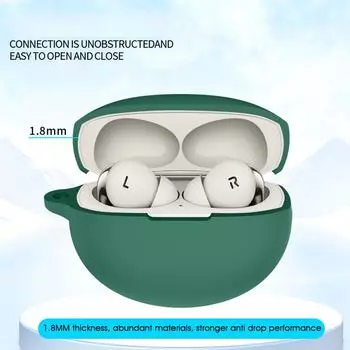 Для наушников OnePlus Buds 3 Pro защитный чехол ударопрочный наушники с защитой от столкновений и грязи G0N3 Black-1pcs