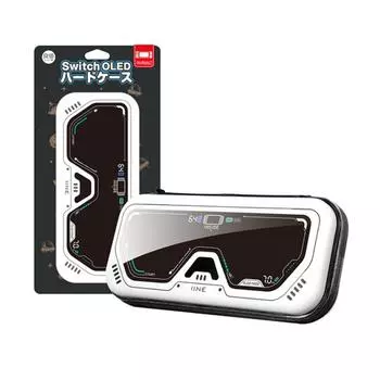 Для Nintendo Switch и OLED Space Premium Design Жесткий дорожный чехол 28*14.5*6cm белый