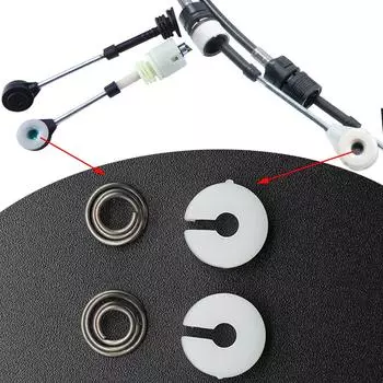 Для Nissan Almera N17 Tiida C11 Latio Versa Sunny Aprio NP200 Комплект пружин для троса механической коробки передач, втулки, конца рычага переключения передач 1 Kit