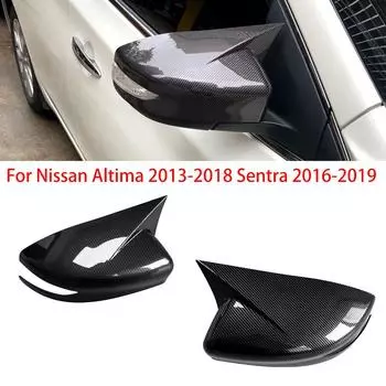Для NISSAN Altima 2013-2018 Sentra/Sylphy 2016-крышка зеркала заднего вида, боковая крышка зеркала, крышка крыла, внешний вид сзади For Sentra 16-19