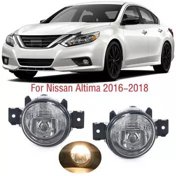 Для Nissan Altima 2016 2017 2018 автомобильный передний бампер противотуманная фара противотуманная фара с 1pc left