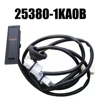 Для Nissan Для Juke 2011-15 Задняя крышка багажника Ручка открывания переключателя Кнопка реле открытия 25380-1KA0B Автомобильный аксессуар CHINA