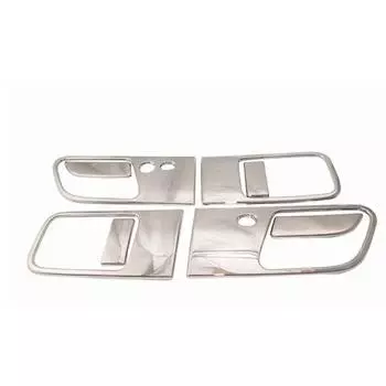 Для Nissan Elgrand E51 2002-2010 8 шт. ABS хромированные дверные ручки чаши накладки накладка автомобильные аксессуары