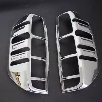 Для Nissan Frontier Navara D40 2006-2013 аксессуары для стайлинга автомобилей задний фонарь задняя крышка лампы защитный чехол украшение