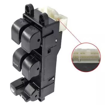 Для Nissan Navara D22 Sunny B14 25401-2M110 25401-2M120 RHD Главный выключатель стеклоподъемника Кнопка подъемника 16 контактов Аксессуары CHINA