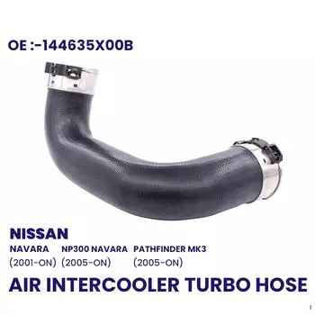 Для Nissan Navara D40 Pathfinder 2.5 Turbo шланг интеркулера 144635x00b Двигатели и детали двигателя