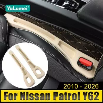 Для Nissan Patrol Y62 2010-2012 2013 2014 2015 2016 2017 2018 2019 2020 2021 2022 2023 2024 2025 2026 Защитная полоса для автомобильного сиденья чёрный