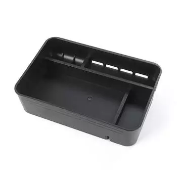 Для Nissan Patrol Y62 2017 2018 2019 2020 2024 2024 Автомобильный внутренний подлокотник ящик для хранения аксессуаров для модификации интерьера чёрный