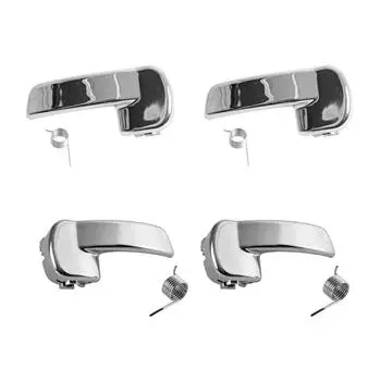 Для Nissan Qashqai J10, JJ10 хромированная внутренняя дверная ручка-передняя-задняя-правая-левая-набор