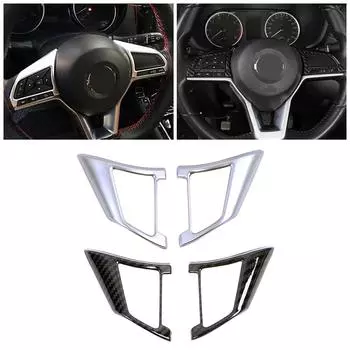 Для Nissan Qashqai J11 X-trail T32 2017 2018 2019 2020 автомобиль рулевое колесо переключатель кнопка крышка внутренняя отделка аксессуар