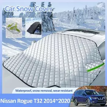 Для Nissan Rogue SV X-Trail XTRAIL T32 2014~2020 автомобильный чехол от снега Зимний противообледенительный лобовое стекло Защита от льда Внешние аксессуары