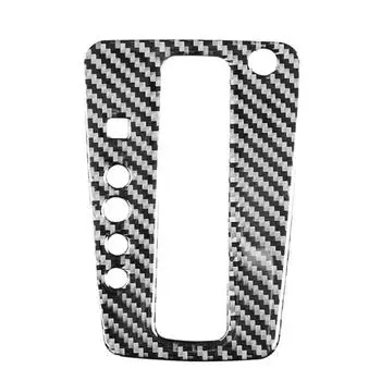 Для Nissan Sentra 2013-2019 гг. Отделка панели переключения передач, сменная отделка из углеродного волокна, виниловая центральная консоль, крышка рычага переключения передач CHINA