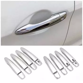 Для Nissan Sentra MK7 2013-2019 внешний вид автомобиля модифицирует хромированную крышку дверной ручки, декоративную отделку, защитную наклейку