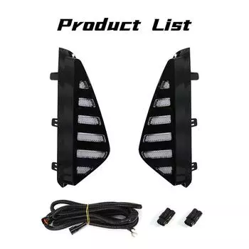 Для Nissan Sentra Sylphy 2023 2024 дневные ходовые огни светодиодные DRL поворотники противотуманные фары дневные огни 3 цвета автомобильные аксессуары 12 В