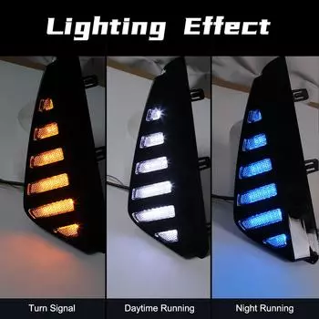 Для Nissan Sentra Sylphy 2025 2025 дневные ходовые огни светодиодные DRL поворотники противотуманные фары дневные огни 3 цвета автомобильные аксессуары 12 В